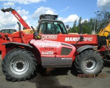 фото Аренда телескопического погрузчика Manitou МT 1235