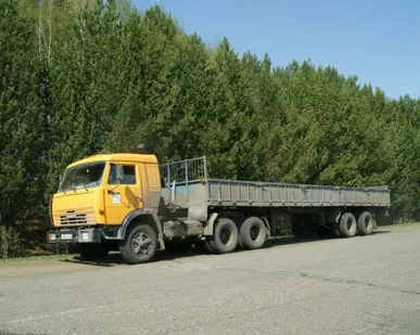 фото Грузоперевозки камазом длинномером