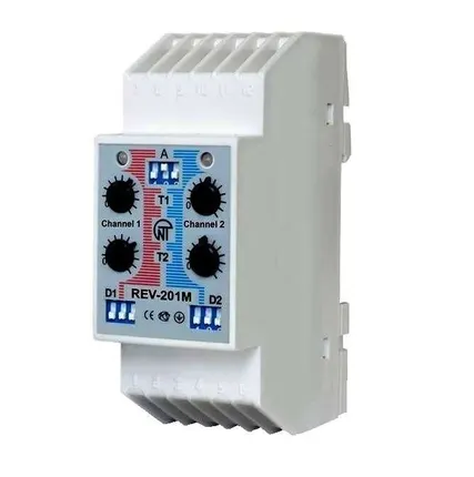 Фото №0 Реле времени РЭВ 201М 4 AC/DC время задержки программир. НовАтек-Электро 3425601201