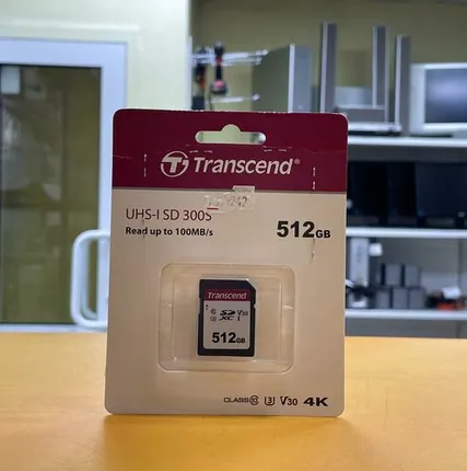 Фото №0 Карта памяти Transcend SD 512GB TS512gsdc300S