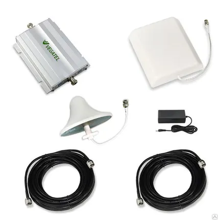 Фото №0 Усилитель сотового сигнала VEGATEL VT-1800/3G-kit (офис)