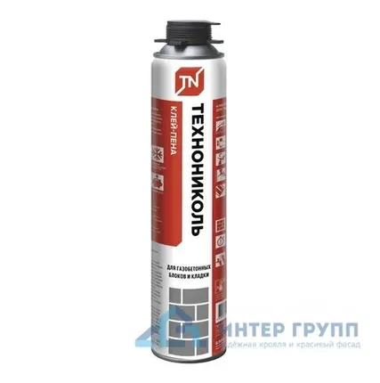 Фото №0 Клей-пена ТЕХНОНИКОЛЬ для газобетонных блоков и кладки