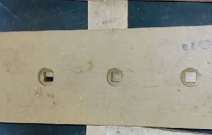 Фото №0 Нож средний 9785339 (400-500HB) для специальной техники Liebherr PR 734