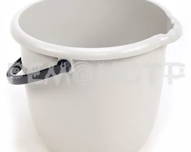 фото Ведро пласт 12л ЮниПласт светло-серое(20) (ВМ)