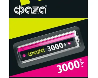 фото Аккумулятор 18650 3.7В Li-Ion 3000мА.ч без платы защиты ФАZА 5004757