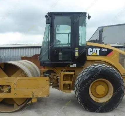 Фото №0 Аренда дорожного катка Caterpillar CS56, Самара