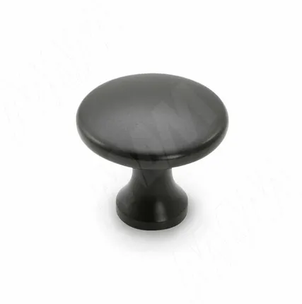 Фото №0 Ручка-кнопка черный матовый (KH.02.000.BLM)