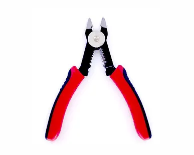 фото Кусачки боковые электромонтажные прецизионные со стриппером (0,8-2,8мм) Ripo, для жил из мягких мета