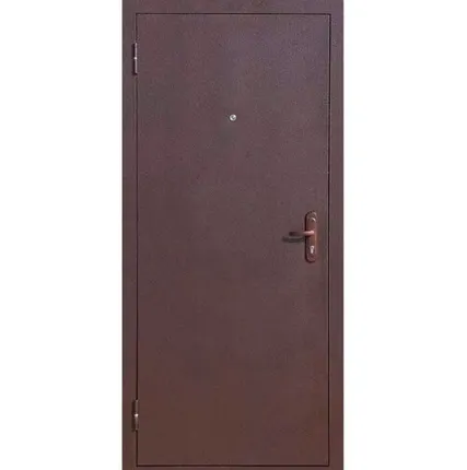 Фото №0 Дверь входная Прораб / Стройгост 5 (Феррони) металл/металл, Антик медь 2060х960мм, ЛЕВАЯ