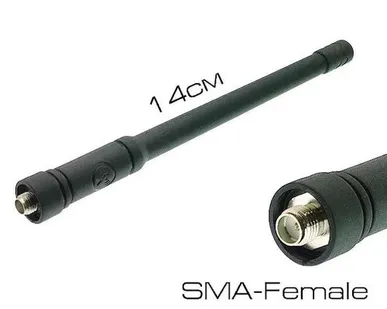 фото Антенна телескопическая 14-42 см для раций Baofeng RCK07