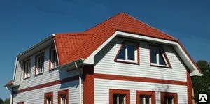 Фото №0 Сайдинг металлический Корабельная доска в покрытии Полиэстер, толщина 0.45