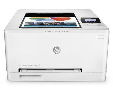фото Принтер HP Color LaserJet Pro M252n, A4, цветная печать, 
LAN, USB