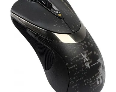 фото Мышь A4Tech F4 Black USB