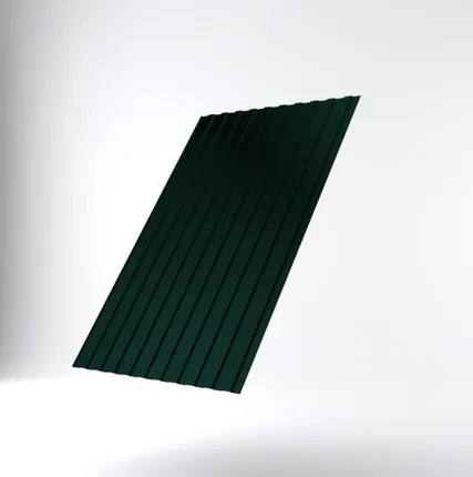 Фото №0 Профлист С-8 -1220 мм (1150 мм) RAL 6005 Полиэстер 0.7