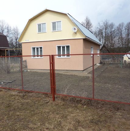 Фото №0 Заборы из сетки Рабица