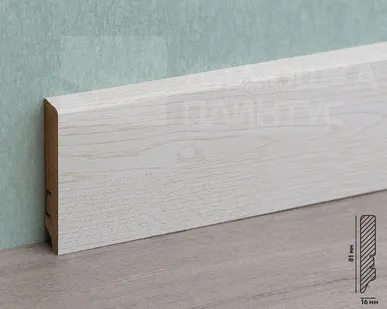 фото Волшебная Палочка Гарден Плинтус МДФ Волшебная палочка. Гарден .202 Дуб кремовый