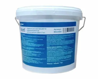 фото Герметик для окон BAUSET B пароизоляционный для внутренних работ (7кг)