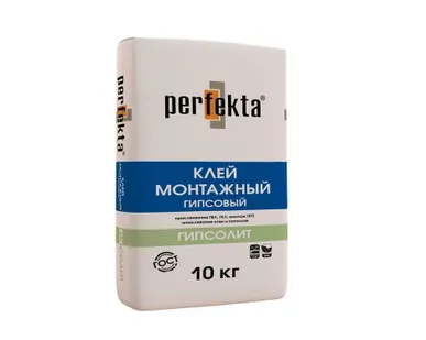фото КЛЕЙ МОНТАЖНЫЙ ГИПСОВЫЙ Perfekta® – "ГИПСОЛИТ" 10