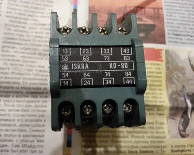 фото Контактор ISKRA KO-80E