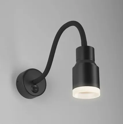 Фото №0 Настенный светодиодный светильник с гибким корпусом Molly LED MRL LED 1015 черный
