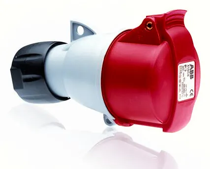 Фото №0 Розетка переносная силовая 16A, 3P+N+E, 380V, IP44 (CEW 416-C6) 2CMA102023R1000 ABB