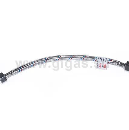 Фото №0 Гибкая подводка для воды 1/2" 100 см вн.-вн. Valtec Гайка-Н.сталь/нипп