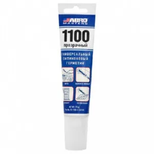 Фото №0 Силикон "ABRO MASTERS" универсальный прозрачный 70 г