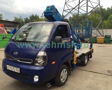 фото Аренда автовышки 18 м KIA bongo3 + Dasan