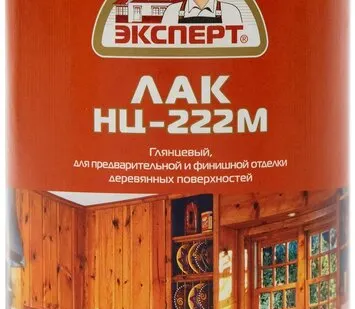 фото Лак ЭКСПЕРТ Лак для отделки мебели ЭКСПЕРТ НЦ-222 0,7 кг глянцевый