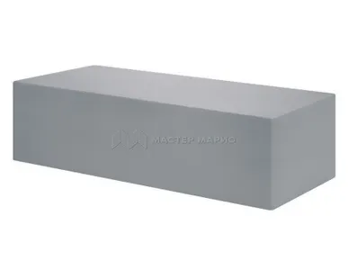 фото Кирпич лицевой силикатный «Серый» полнотелый Евро 0.7НФ