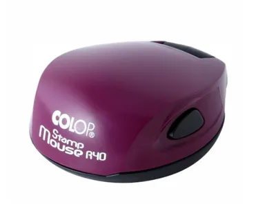 фото Печати-С COLOP Stamp Mouse R40 Оснастка для печати диам. 41,6 мм (Фиолетовый, Синий)