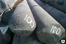 фото Круг 110мм горячекатаный сталь 09Г2С резка в размер.