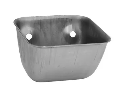 фото Ковш норийный металлический цельнотянутый ЦБ-130. Размер 130х105х110 мм.