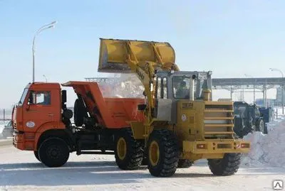 Фото №0 Чистка территории от снега