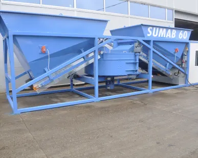 фото Мобильный бетонный завод Sumab K-60