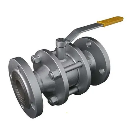 Фото №0 Кран шаровой фланцевый стальной 11c64п Ду 32 Ру25 BREEZE