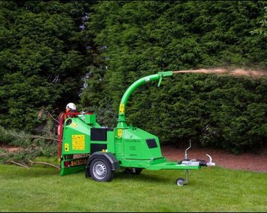 фото Измельчитель веток Greenmech Arborist 130