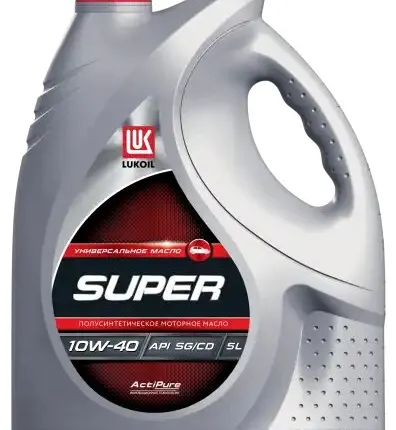 Фото №0 Моторное масло LUKOIL 19193 10W-40 полусинтетическое 5 л