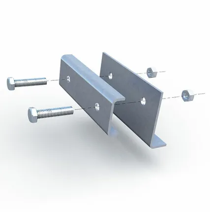 Фото №0 Крепление за фальц кровельного ограждения Американка