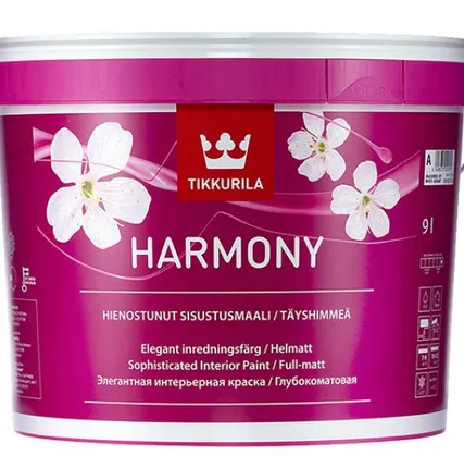 Фото №0 Интерьерная краска Harmony A TIKKURILA 9 л