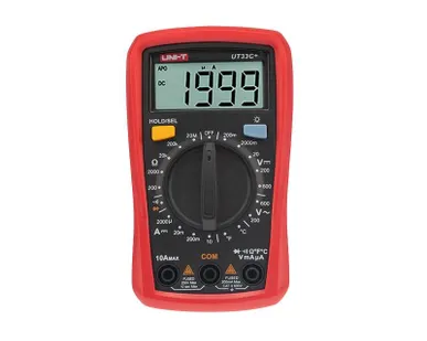 фото Мультиметр портативный UT33C+ с измер. температуры прозвонка UNI-T 13-0057