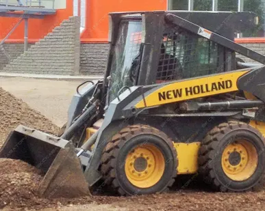 фото Аренда мини-погрузчика New Holland L160, Красноярск