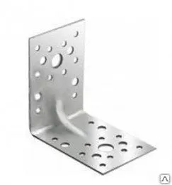 Фото №0 Крепежный уголок оцинкованный усиленный KUU-70*70*55*2,0 80шт в уп Пшмп