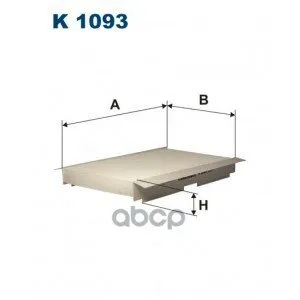 фото K1093 FILTRON Фильтр салона 307, 308, C4 Filtron арт. K1093