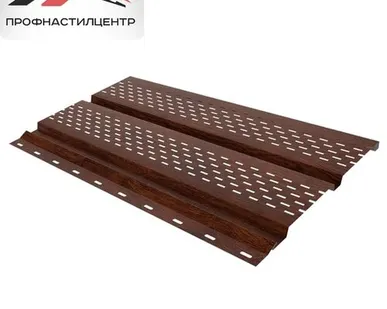 фото Сайдинг Софит металлический с перфорацией