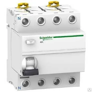 Фото №0 Выключатель дифференциального тока iID 4п 25A 300мА AC Schneider Electric