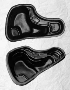 фото Декоративный садовый пруд 150 черный