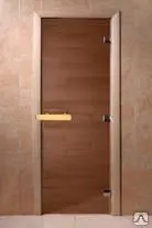 фото Дверь стекло бронза 1,9\0,7