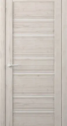 Фото №0 Межкомнатные двери ALBERO "Техас" Кремовый/Мателюкс (ДО)