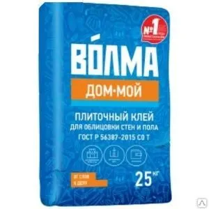 Фото №0 Волма ДОМ МОЙ Клей плиточный (25кг) (25 кг)